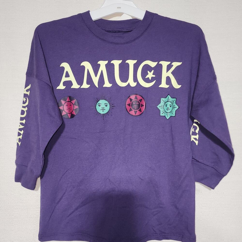 Hocus Pocus '' Amuck'' long sleeve shirt  kids size S age 6